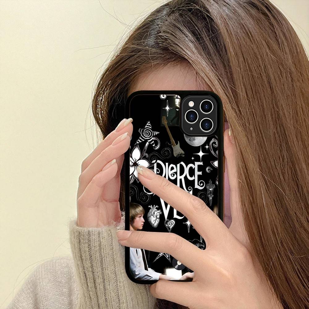 P-Pierce The Veil Band Phone Case For IPhone 17 16 15 14 13 Plus 12 11 Pro Max PC+TPU Cases Back Cover