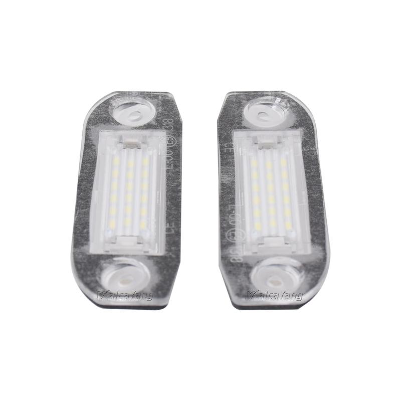 LED License Plate Light For Volvo S80 XC90 S40 V60 XC60 S60 C70 XC70 V70 Car-Styling White Number Plate Tag Lamp Error Free