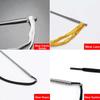 Bendable Spring Drawstring Threader Clip Pants Hoodies Elastic Band Lace Cord Flexible Drawstring Thread DIY Sewing Accessories
