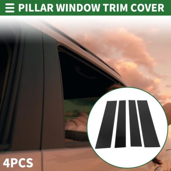 4 Pcs Door Pillar Window Trim for Toyota Tundra 2007-2013