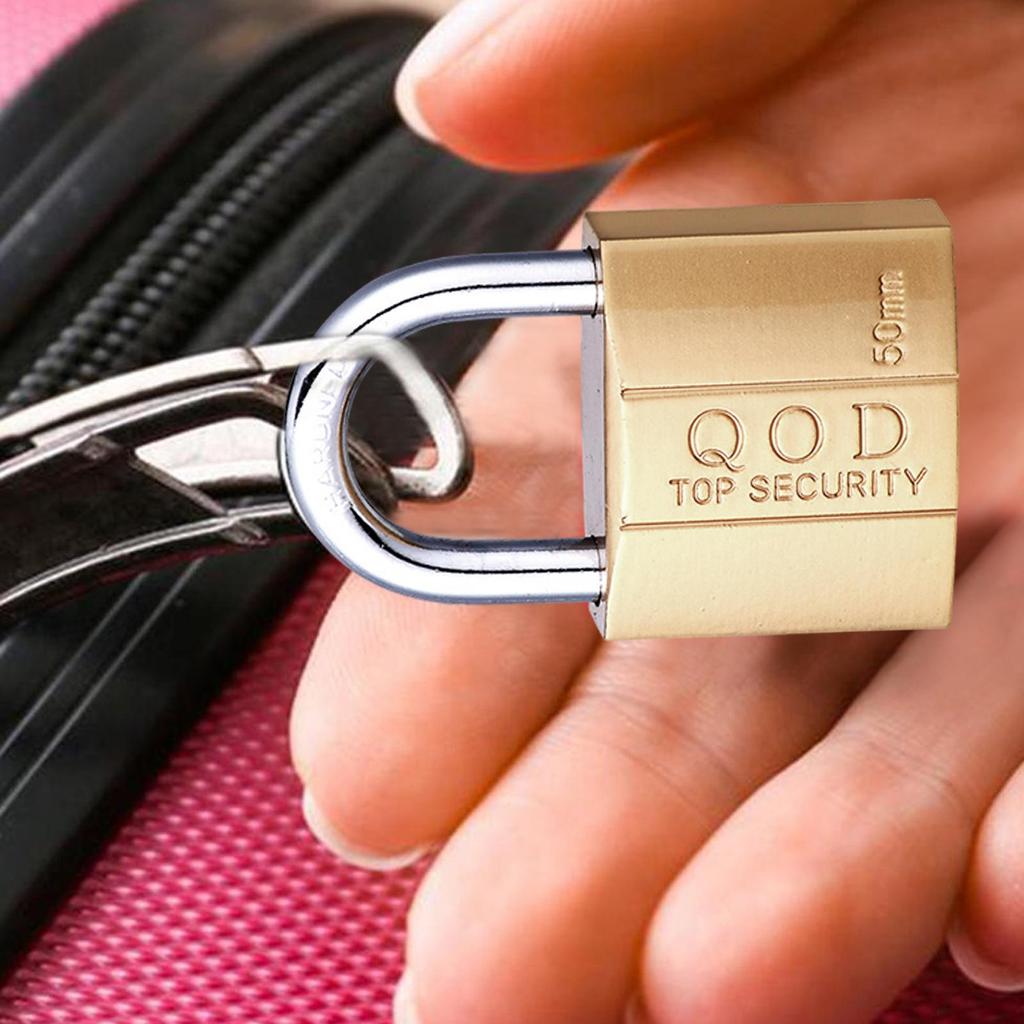 Metal Pad Locks with 3 Keys for Box Rustproof Gym Locker Home Improvement Hardware Luggage Lock Waterproof Lock and Key Set