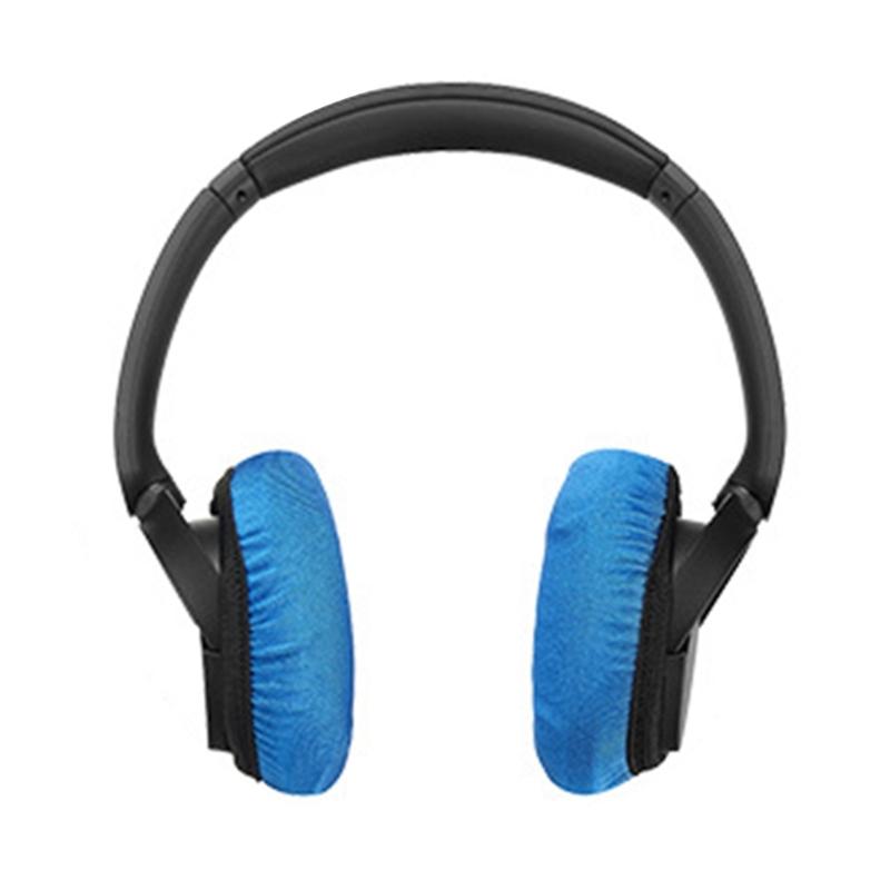 Universal Fit Headphone Dust Covers Reusable Fabric Ear Cups Ear Covers for Aviation, Gaming, and Racing Headsets