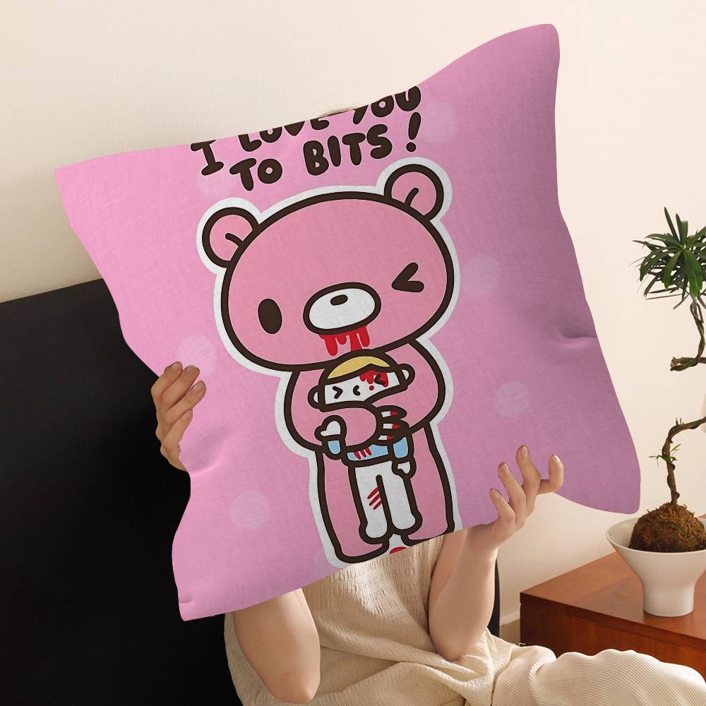 Cartoon G-gloomy Bear Pillowcases Home Bedding Decorative Pillow Cover Wedding Super Soft Pillow Case