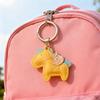 Leather Keychain With Horse Charm For Bringing Wealth And Luck Handmade Keyring Charm for Travel and Work