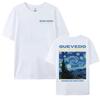 Rapper Quevedo Buenas Noches Album Graphic New Tshirts Vintage Hip Hop High Street T Shirts Men Women Summer Oversized T Shirt