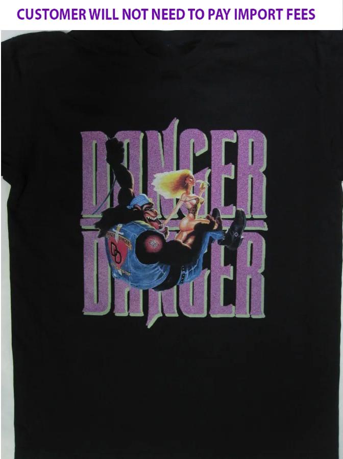 New Danger Danger Band F#ck Screw It Tour Black S5XL Shirt HK028 Unisex T-Shirt L