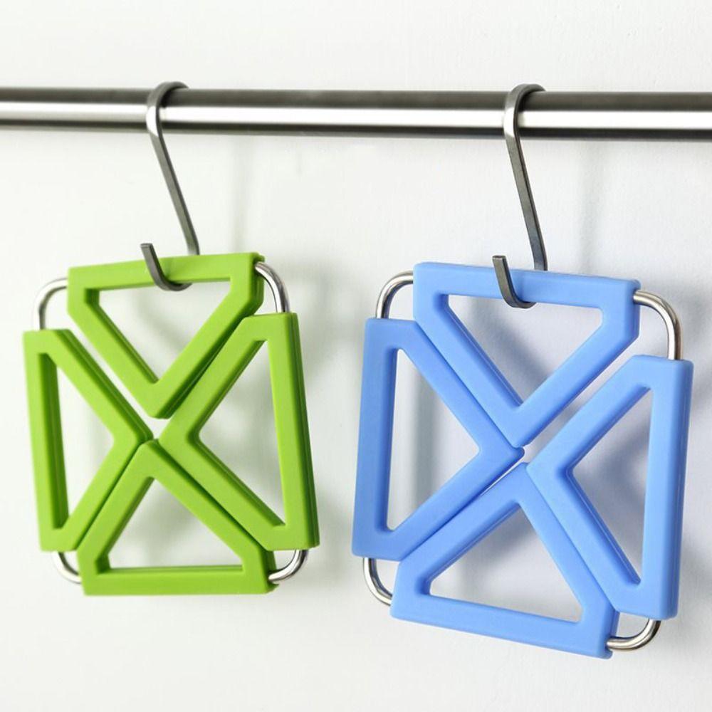 With Stainless Steel Frame Expandable Pot Mat Foldable Heat Resistant Pad  Dining Table