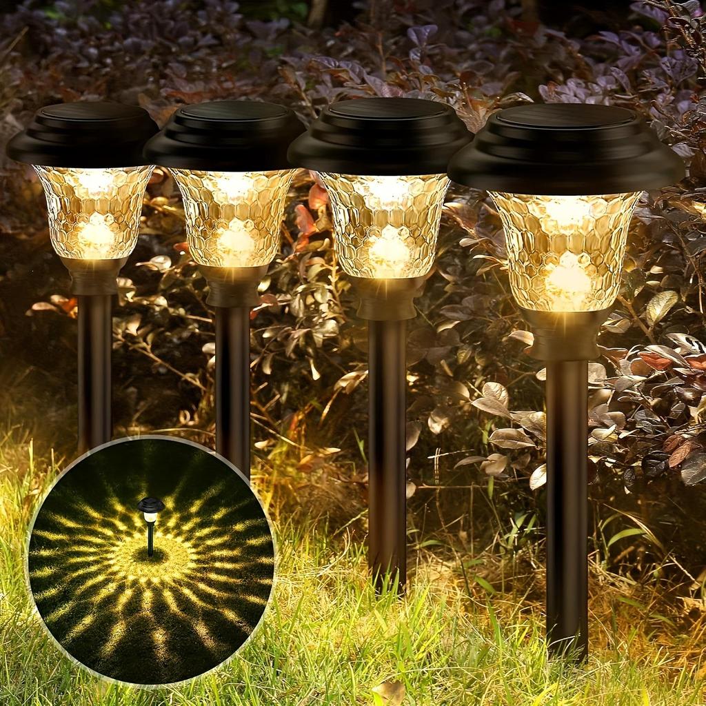 Solar Lawn Projection Light - Outdoor Lamp for European and American Markets