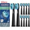 Electric Toothbrush Heads Set With Replacement Tips For Fairywill Fw-507/508/551/917/959 Series Oral Care