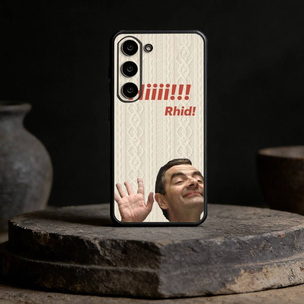 Funny Mr B- BeanS Phone Case For Samsung Galaxy A91,80,73,72 ,71,53,52,32 ,31,22,21s,20,Soft Black Case