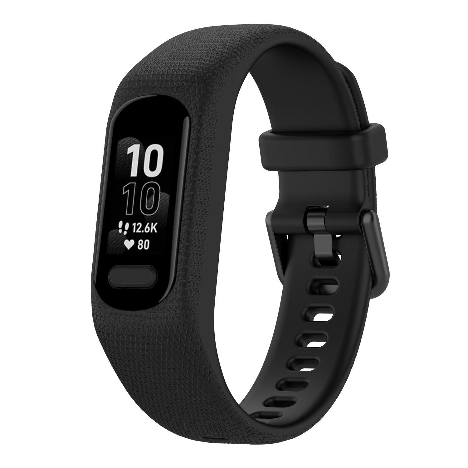 

Fashion Bracelet Accessories Sport Wristband Wrist Watchband Metal Buckle Watch Band Silicone Strap чёрный