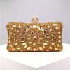 Luxury Evening Clutch Bag, Dual-Sided Multi-Color Fashion Glitter Purse, For Party Wedding Banquet, Versatile Chain Handbag