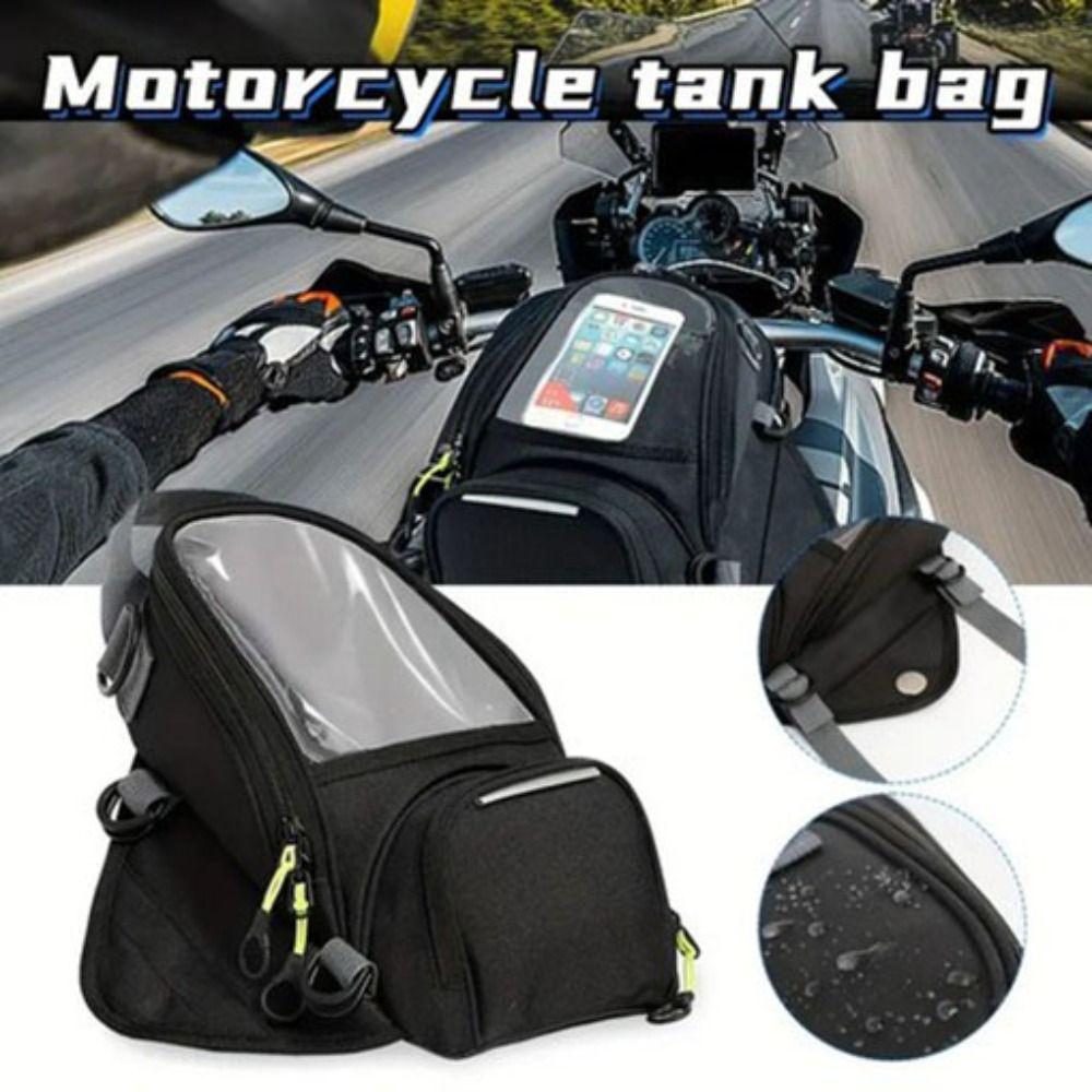 Durable Motorcycle Waterproof Bag Wear Resistant Motorcycle Tank Bag Motorcycle Tail Bag  Saddle