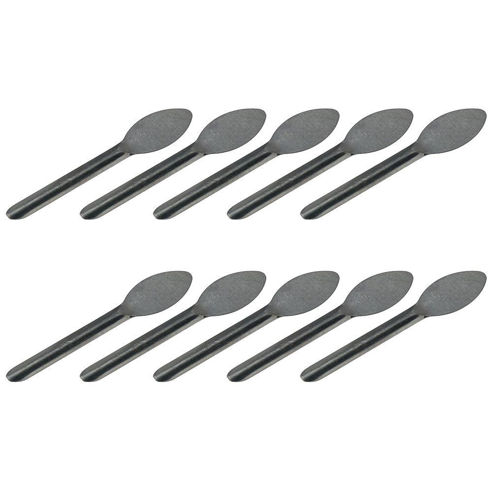 10pcs Powder Tool Stainless Steel Medicine Spoon Silver Micro Small Powder Spoon 7cm Spoon Spatula Lab Supplies 250ml