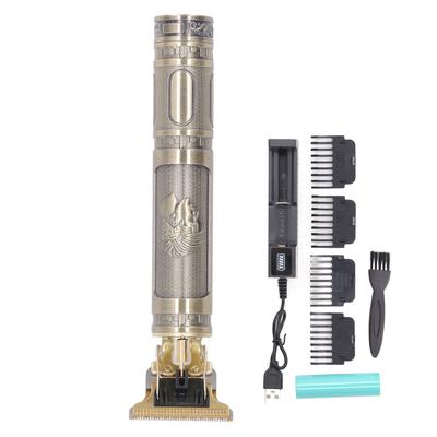 Professional T Blade Hair Trimmer with Matching Charging Base Portable Hair Clipper Set Handsome