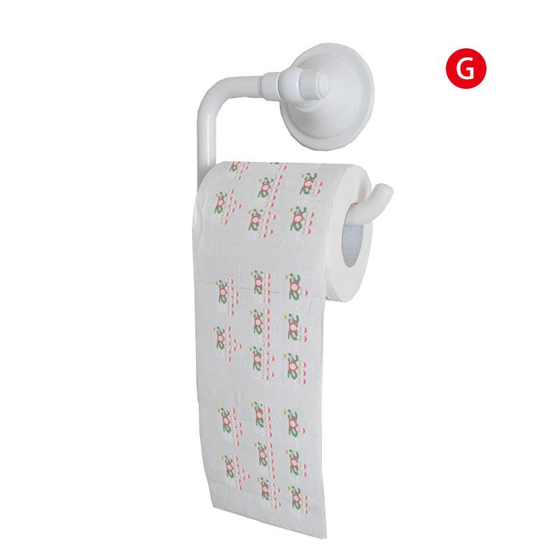 New Year Gifts Santa Claus Reindeer Christmas Toilet Paper Christmas Decorations for Home Tissue Roll