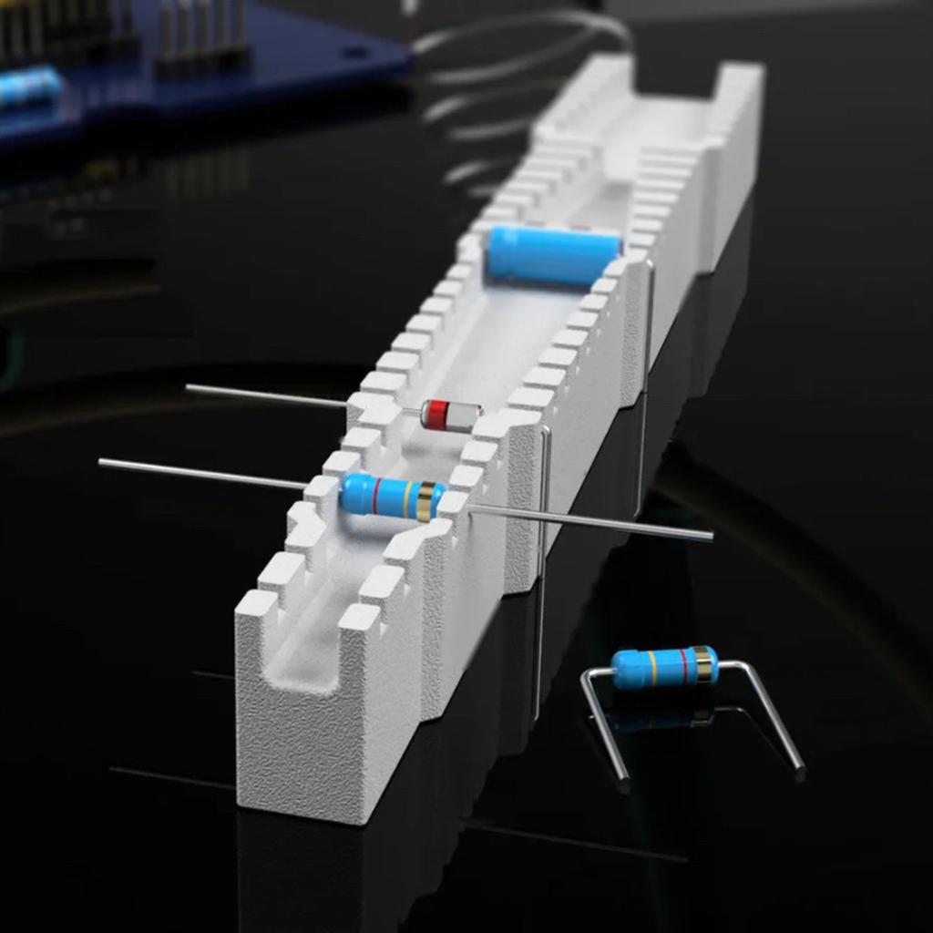 Lead Bender for Resistors Diode Capacitor Lead Forming Tool Bending Fixture Electronic Component Resistor Lead Bender