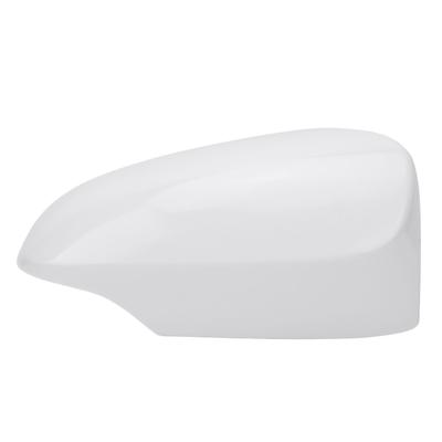 Outer Mirror Cover Weather Resistant Shockproof Sporty White Outer Rearview Wing Mirror Cap for