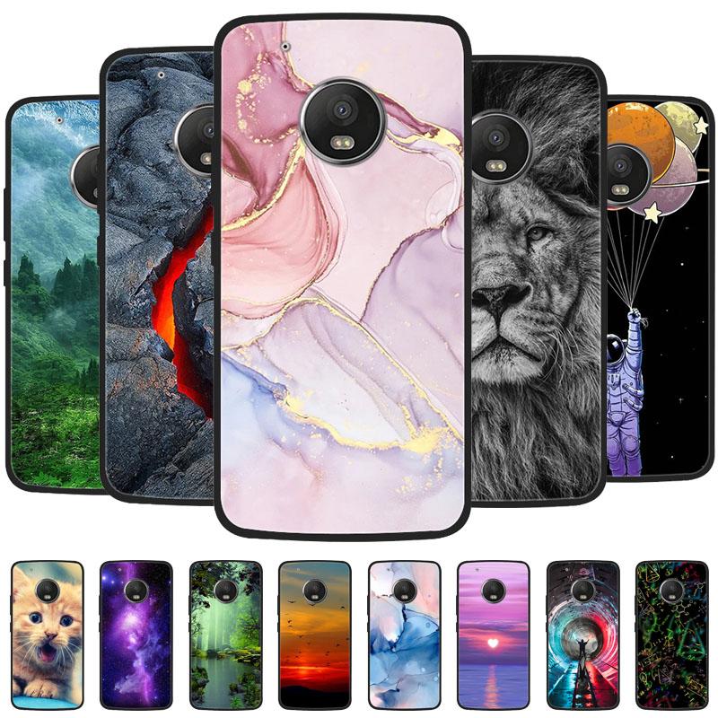 Case For Motorola Moto G5 Plus Cover XT1684 XT1685 XT1687 XT1686 Funda Marble Phone Case For Moto G5 Plus G5Plus Soft Coque Capa