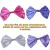Cat Necklace Bow Adjustable Cat Bow Headwear Elegant Decorative Pet Necklace Formal Pet Tie Scarf Wedding Party