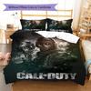 Set Copripiumino Trapuntato Call Duty Federa Decorazione Casa Regalo (1 * copripiumino + 2 * federa, senza nucleo)