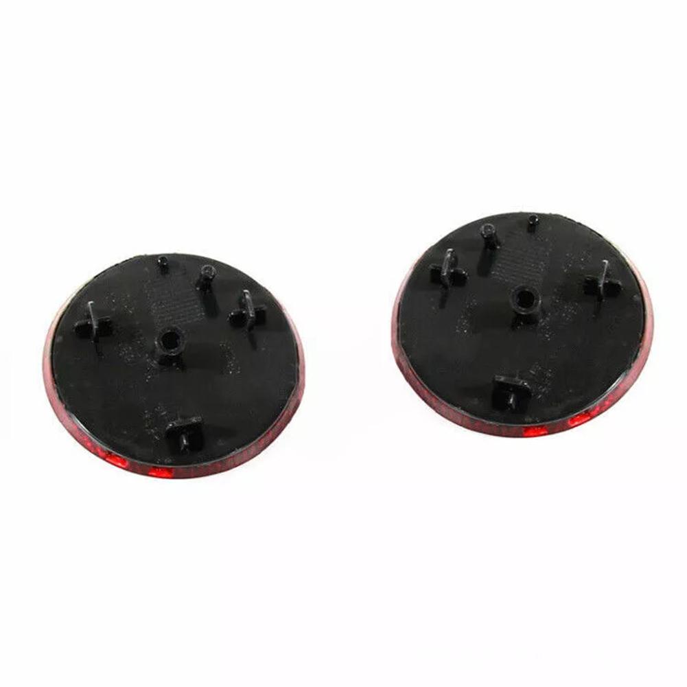 For Nissan For QASHQAI Compatible Round Reflectors for Back Bumper Installation