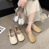 Fashion Female Shoes on Sale 2024 New Square Toe Women's Flats Spring Shallow Solid Solft Sole Casual Comfortable Office Ladies Shoes