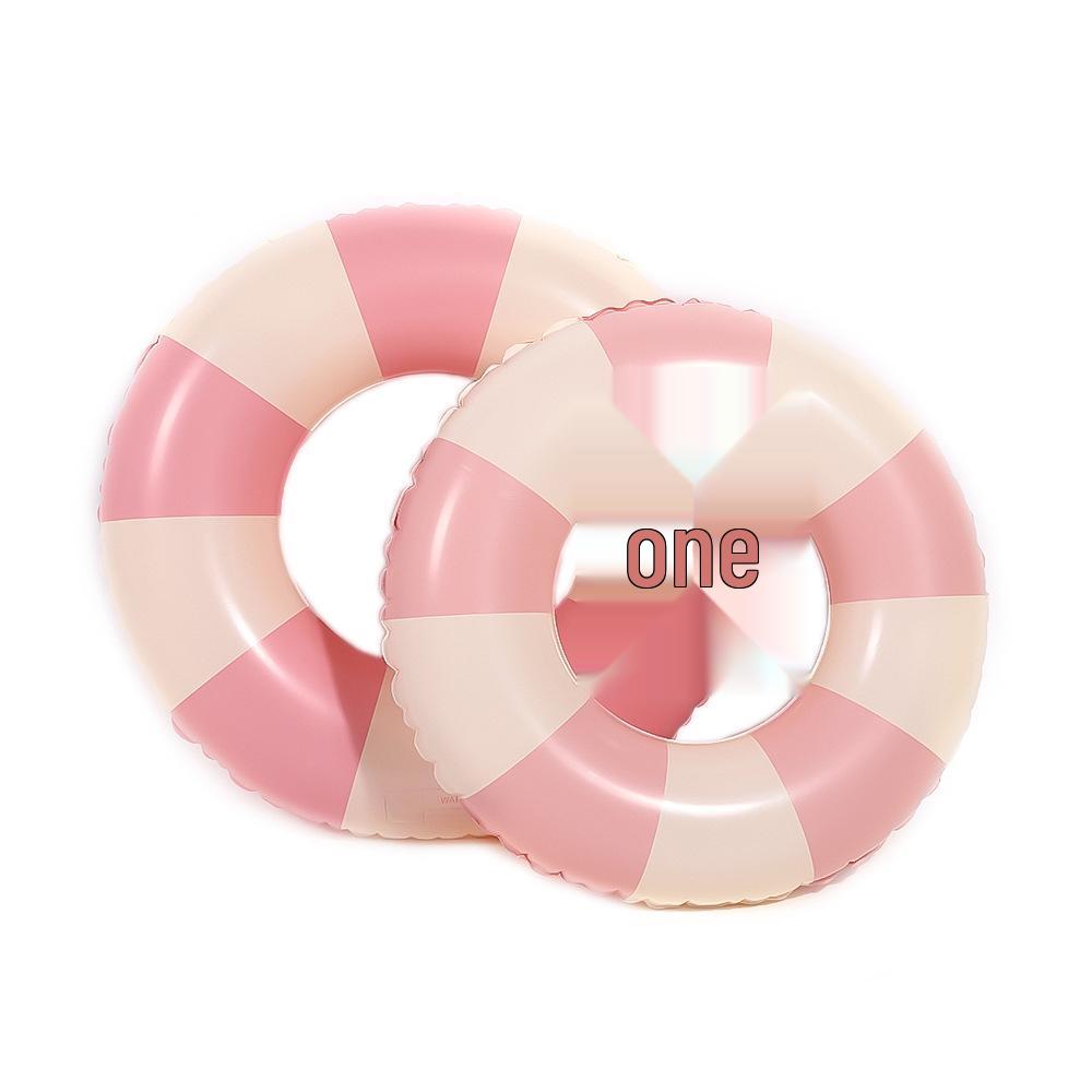 Cartoon Anti-Rollover Thickened PVC Underarm Swimming Ring for Kids - Eco-Friendly and Safe Lifebuoy