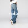 YALIDA Women's High Waist Light Blue Flare Jeans