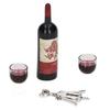 Doll House Red Wine Set 1/12 Simulation Red Wine Bottles Red Wine Glass Bottle Opener Mini Doll House Decoration