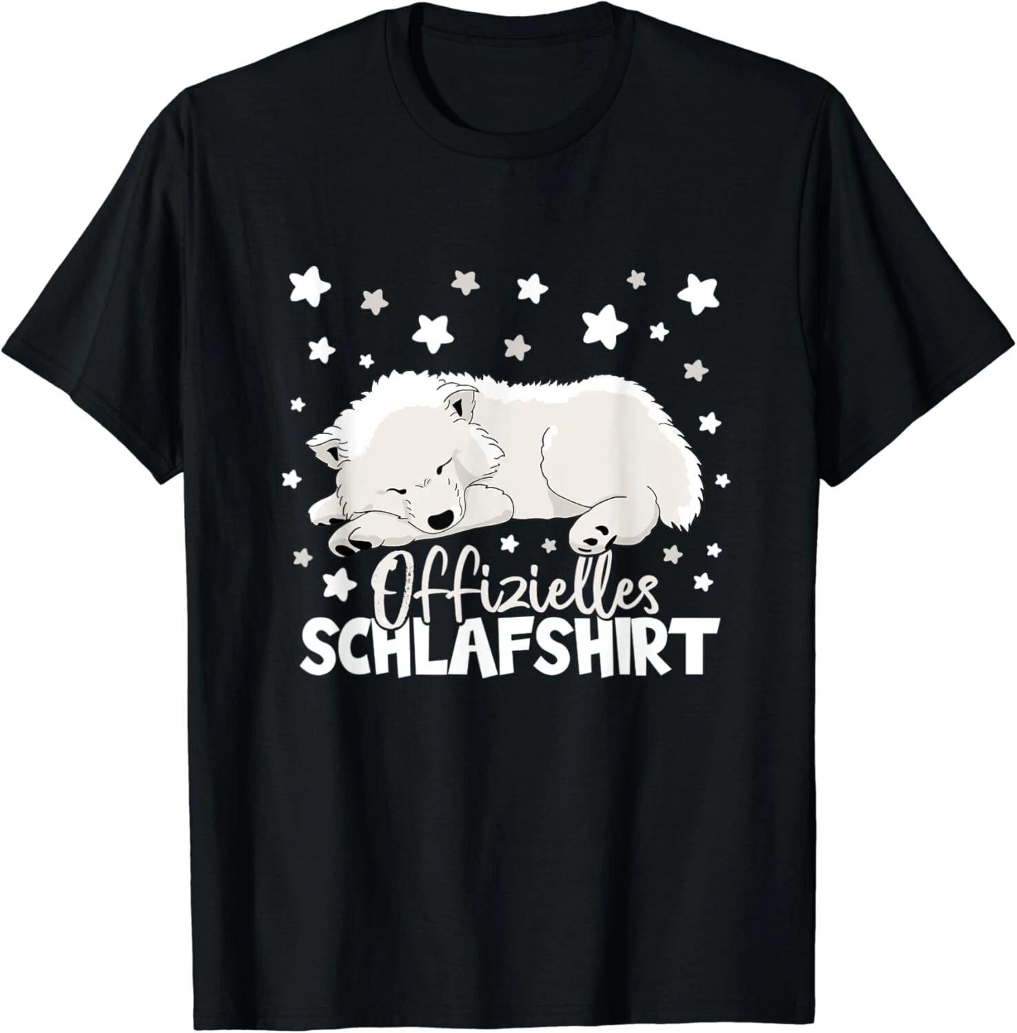 Official Samoyede Samoje Dog Sleep Shirt Gift Unisex T-Shirt S