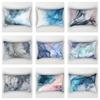 30X50cm Watercolor Stripe Chinese Style Pattern Printing Decorative Living Room Home Furnishing Polyester Rectangular Pillowcase