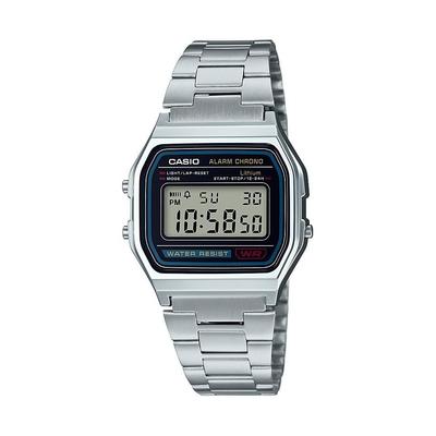 Casio Wristwatch Collection A158WA-1JH Mens Silver