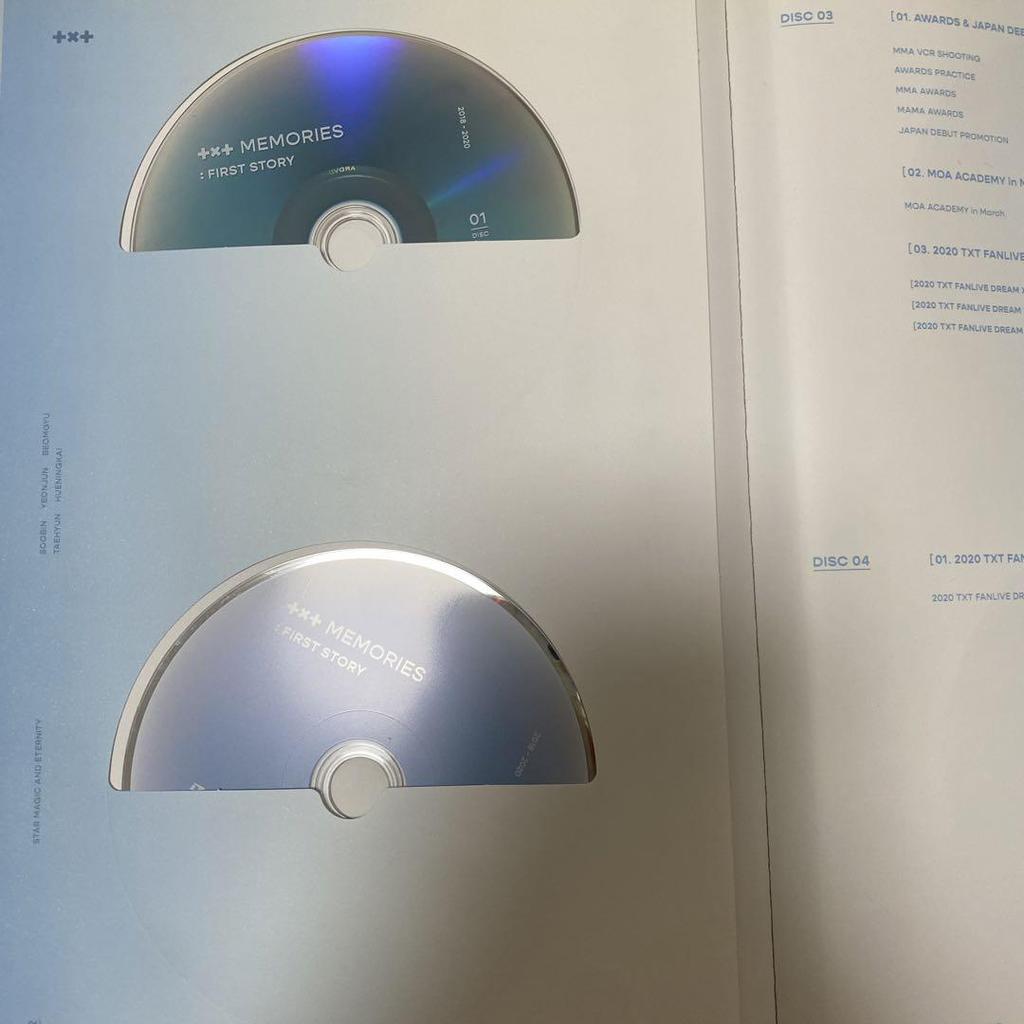 [USED] MEMORIES: FIRST STORY 01 with DVD