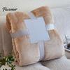 Lightweight Travel Blanket Solid Color Flannel Throw Blanket, Plush for Bed, Foldable Sofa, Couch, Soft Fuzzy Nap Sleeping All Seasons