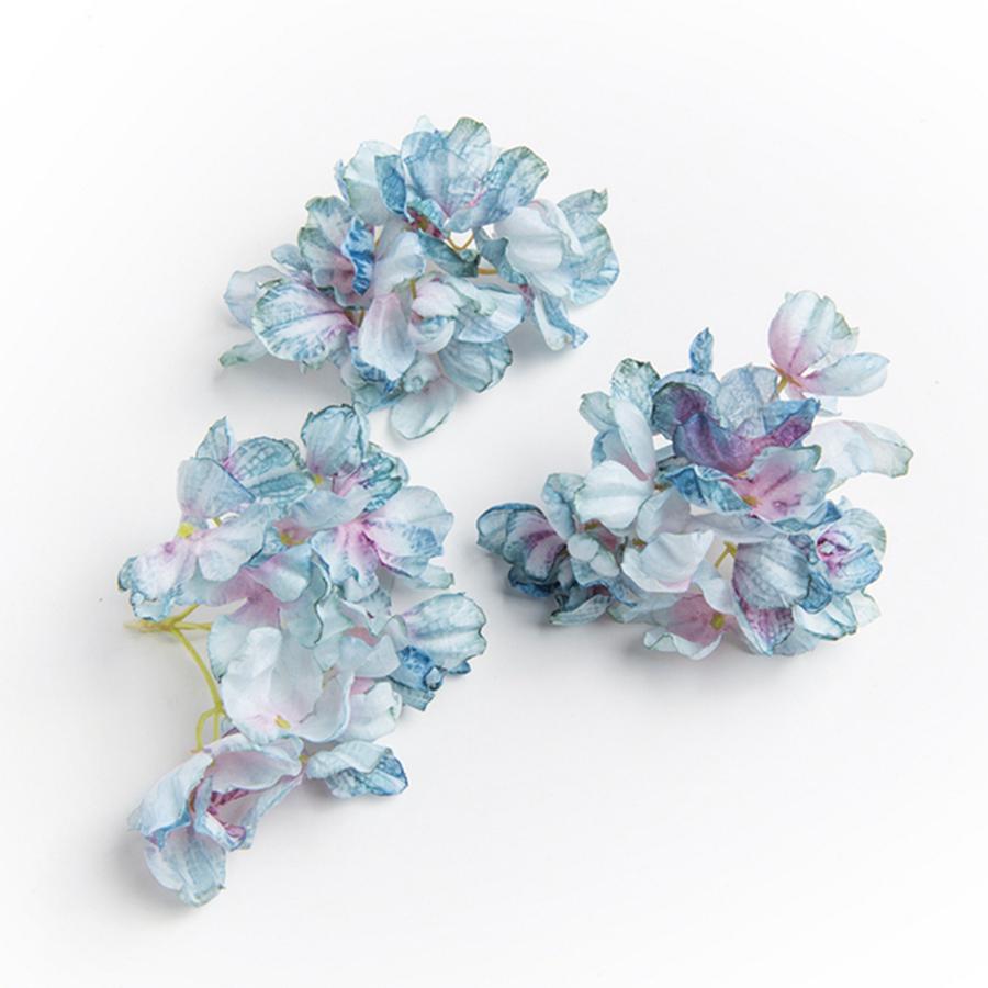 

Artificial Flower Silk Hydrangea Wedding Bridal Bouquet Wreath Diy Gift Arrangement Home Vase Table Garden Scene Decoration Wall 10pcs