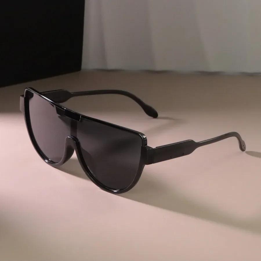 Classic Round Designer Sunglasses Women Men Big Frame Mirror Sun Glasses Female Male Square Trendy Brand