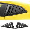 RT-TCZ Carbon Fiber Rear Quarter Side Window Louvers Sun Shade Cover Wind Vent Air Deflector Decoration Exterior Accessories for Chevrolet Camaro