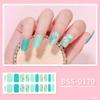 20 Finger Full Wraps Nail Polish Stickers Self-Adhesive Nail Strips Nail Decals Accessories for Women Girls DIY Nail Art