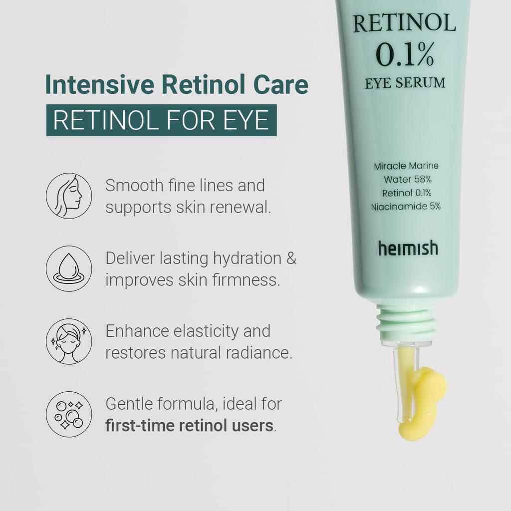 Heimish Marine Care Retinol 0.1% Eye Serum 30ml