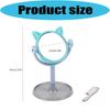 1:12 Scale Doll House Miniature Vanity Mirror With Comb Set For Realistic Scene Setting Decoration Doll Accessories