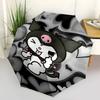 1pc Bat Heart Love: Automatic Opening/Closing Umbrella with Foldable Design, Iron Frame, Outdoor Use, Perfect Gift for Fans, Travelers, Daily Use, Sui