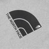 The North Face Nm5pq50j White Label Dome Logo Hoodie Pullover Melange Grey
