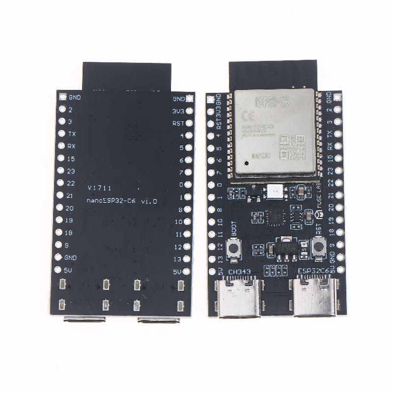 1 Set N4 N8 N16 Core Module Esp32-C6 Development Board Wifi6 Bluetooth-Compatible Zigbee For Arduino Nano Iot Projects
