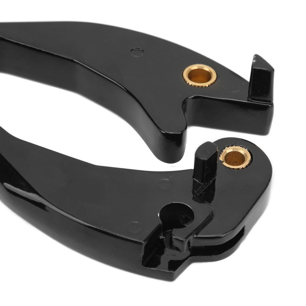 1 Pair Aluminum Clutch Brake Handle Lever Kit Motorcycle Modification Replacement for Indian Scout 2015-2016Gloss Black