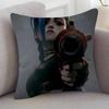 Anime Arcane Cushion Cover Inches Farmhouse Decor Home Throw Pillow Covers For Couch Decorations