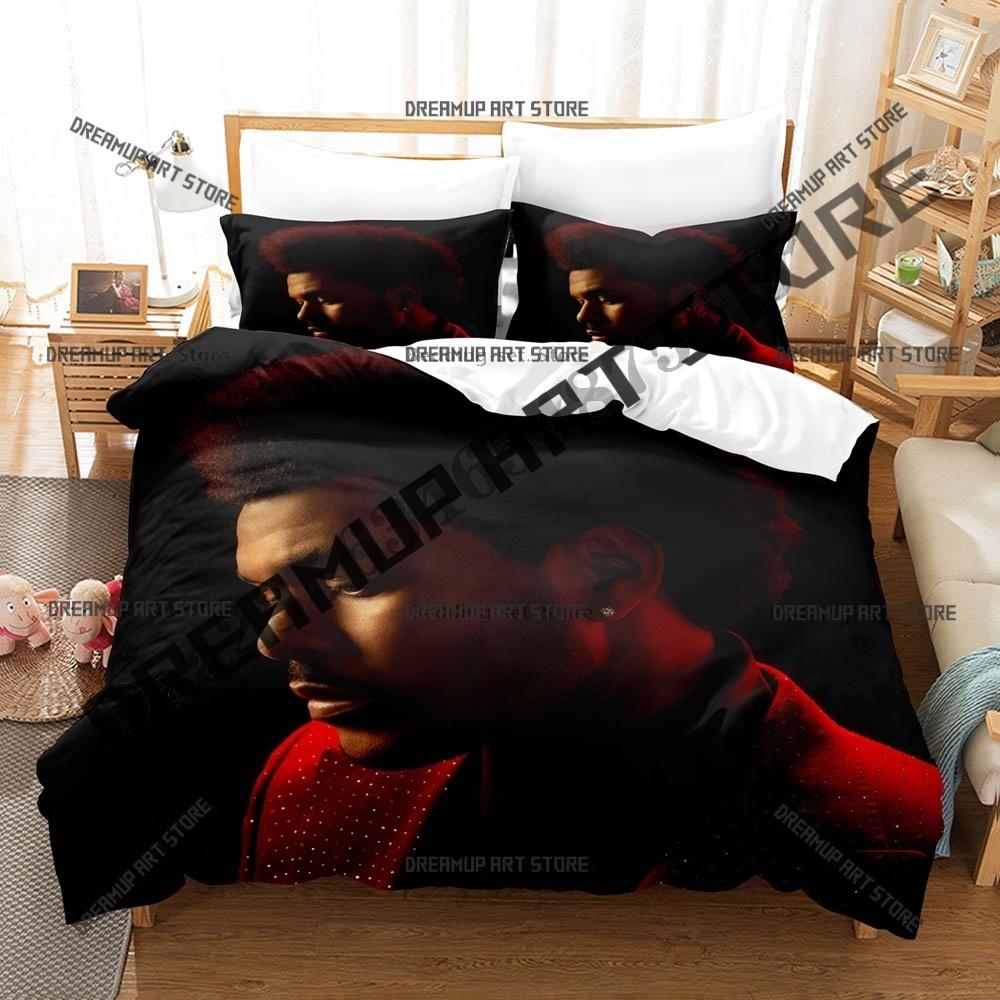 Fashion XO Hurry Up Tomorrow The Weeknd Bedding Set Single Twin Full Queen King Size Bed Set Kids Bedroom Duvetcover Set