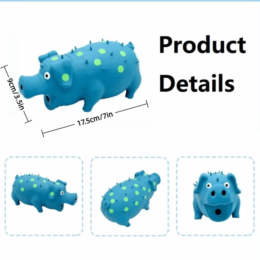Z piszczałką lateksowe zabawki do gryzienia dla psów świnka piszcząca zabawka do ściskania dla psów piszcząca zabawka dla psów zabawy dla zwierząt domowych