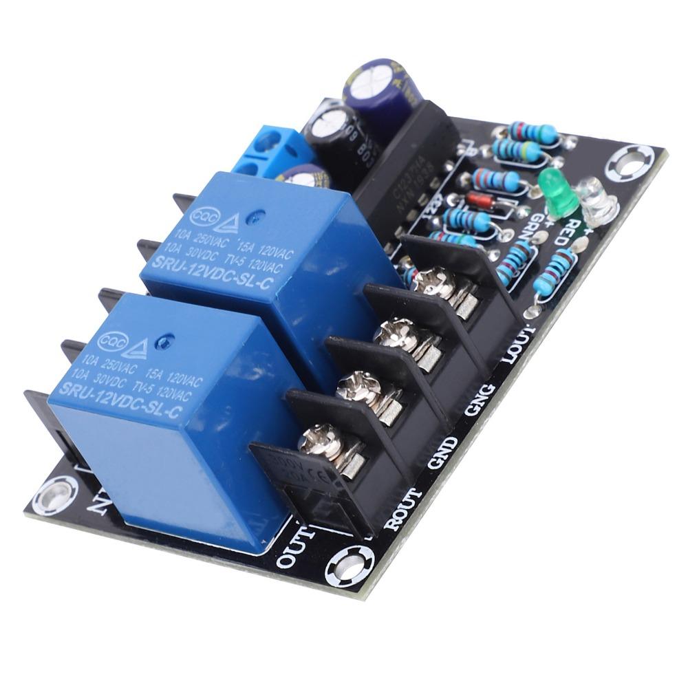 AC 12 -15V Speaker Protection Board Adjustable Dual Channel Module Speaker Circuit
