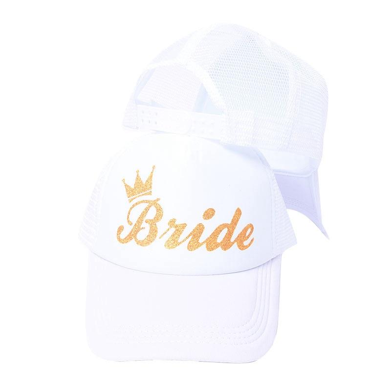 MYZOPER BRIDE Bachelore Letter 2019 Fashion New Baseball Cap Adult Cap Adjustment Casual Visor Women's Hat Summer Hat
